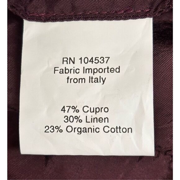 Burning Torch WALLACE BLAZER in PRUNE NWT Size XS - Picture 11 of 11